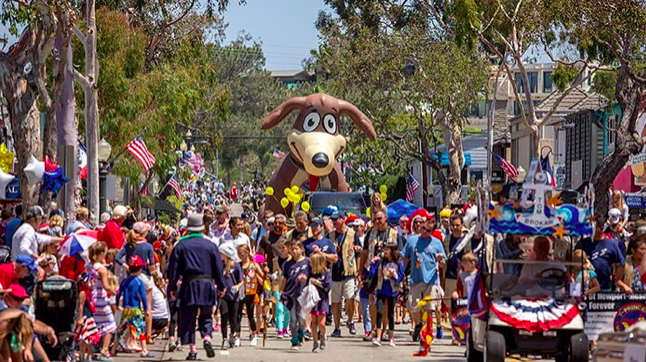 Balboa island parade